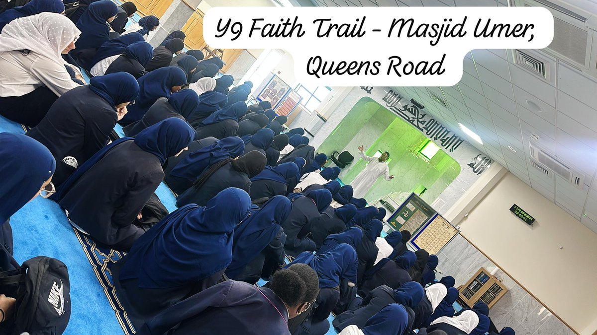 Year 9 Faith Trail has begun, starting at Masjid Umer #WeAreStar
