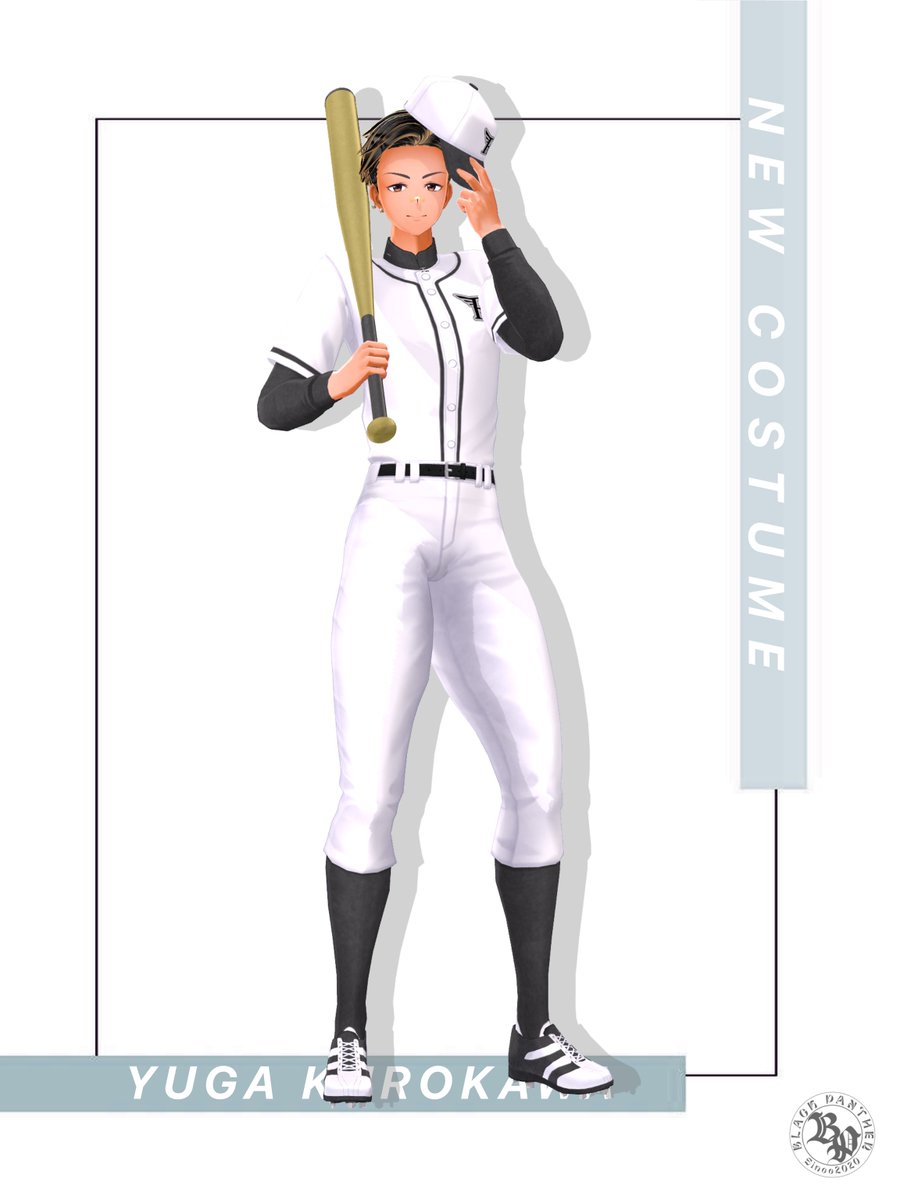 ccblackpanther's tweet photo. 🆕⚾️
🚹黒川 優雅(黒の牙時代)
#カスタムキャスト https://t.co/5eCMhSCv97