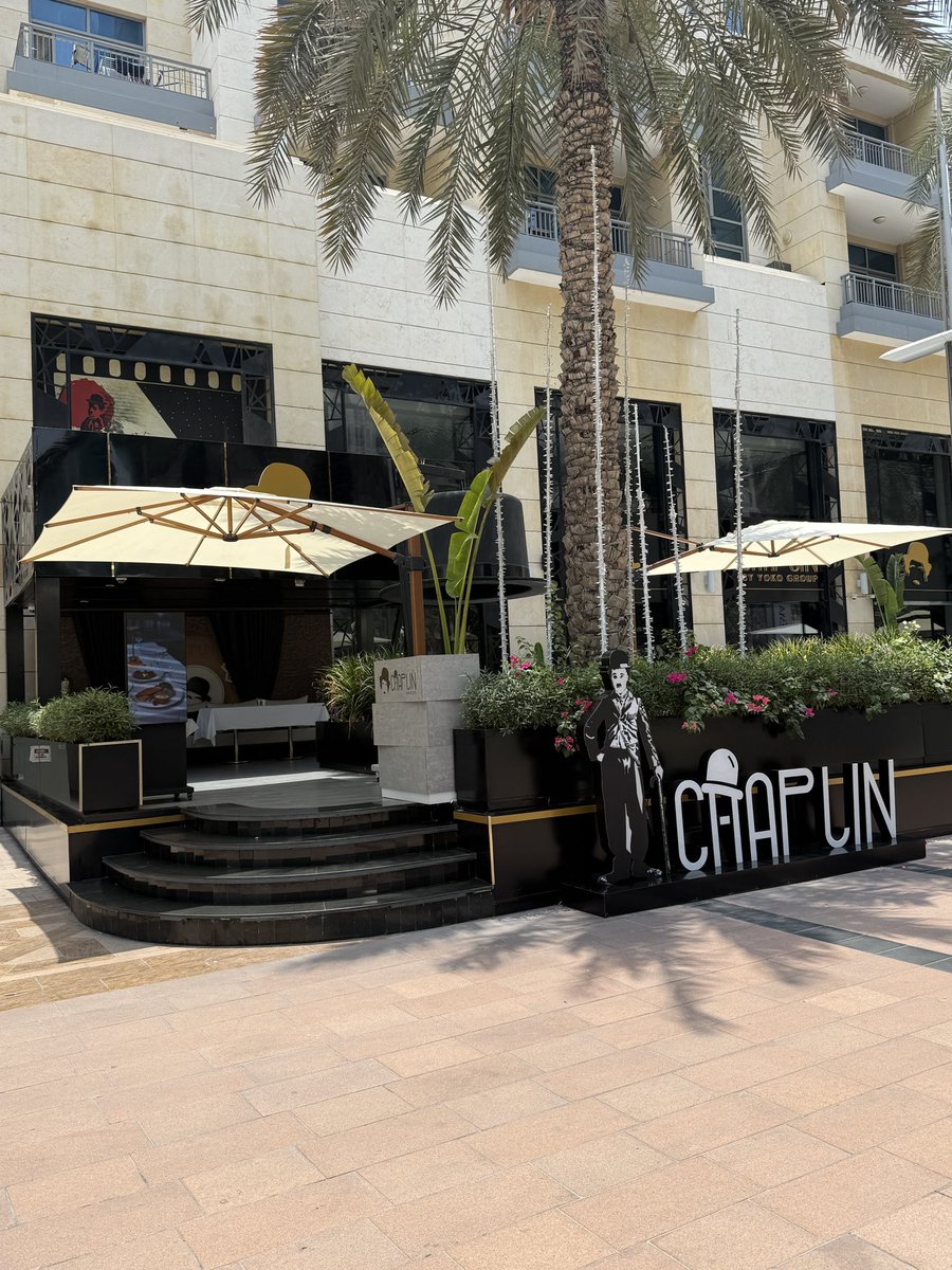 Chaplin restaurant in Dubai… #Chaplin