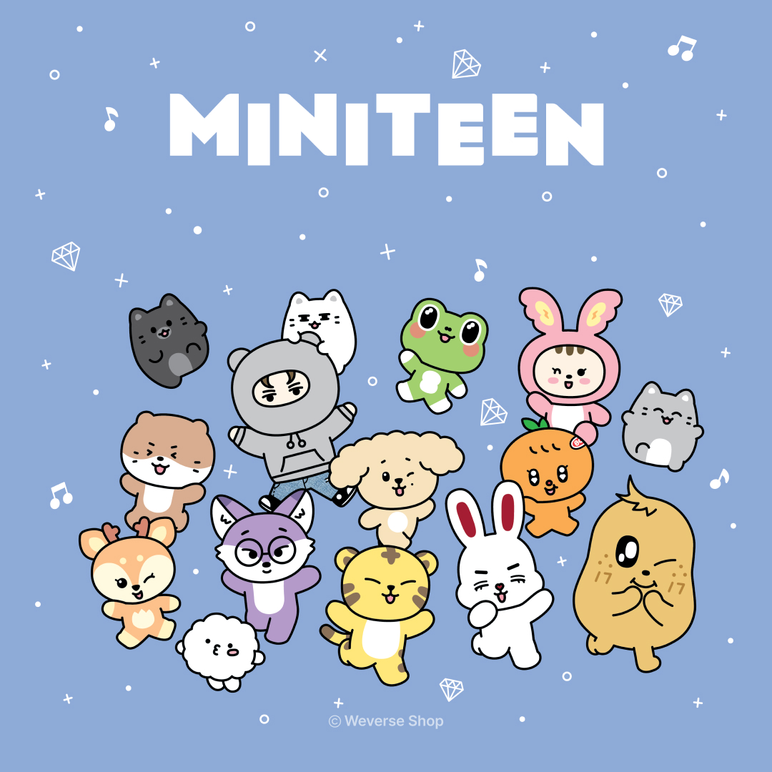 SEVENTEEN JAPAN NEWS] SEVENTEEN MINITEEN MERCHANDISE予約販売決定