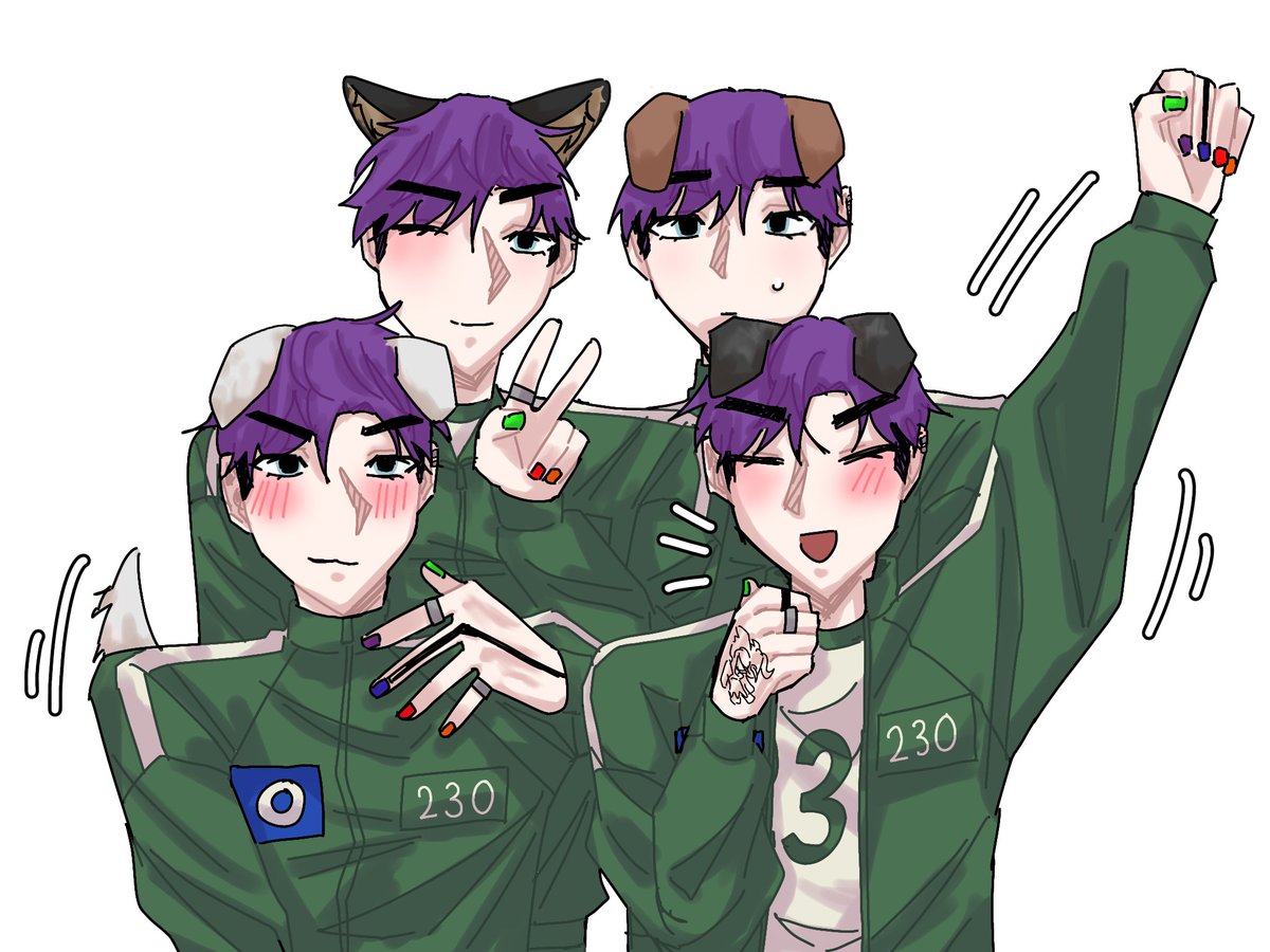 sahala1162's tweet image. 타노스 1, 2, 3, 4
#player230