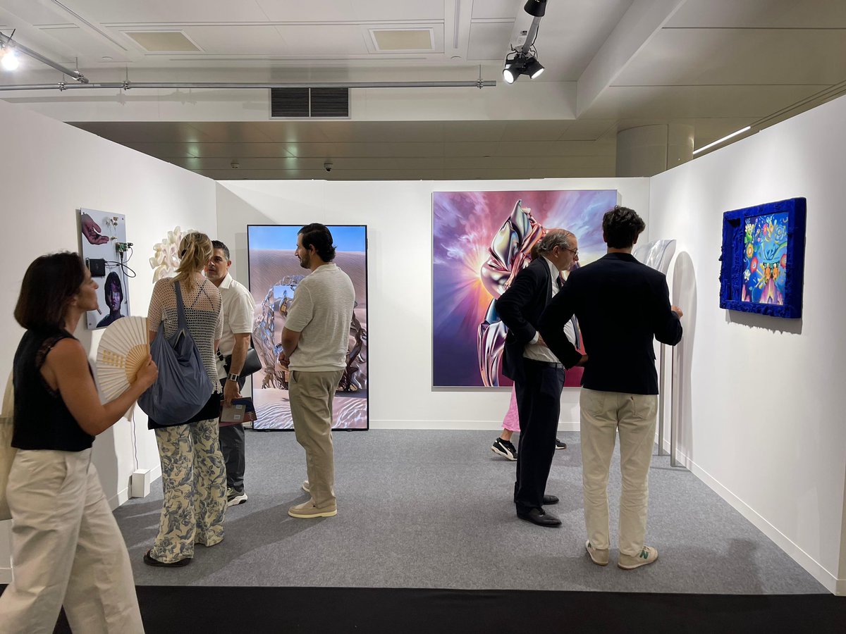 Sigg Art Foundation (@siggartfdn) on Twitter photo Mr. Laurent Le Bon, President of <a href="/CentrePompidou/">Centre Pompidou</a>, spent time at our booth in Art Monte Carlo « Bloom as a Gesture » — featuring emerging artists redefining history through tech. Mr. Laurent Le Bon, President of <a href="/CentrePompidou/">Centre Pompidou</a>, spent time at our booth in Art Monte Carlo « Bloom as a Gesture » — featuring emerging artists redefining history through tech.
