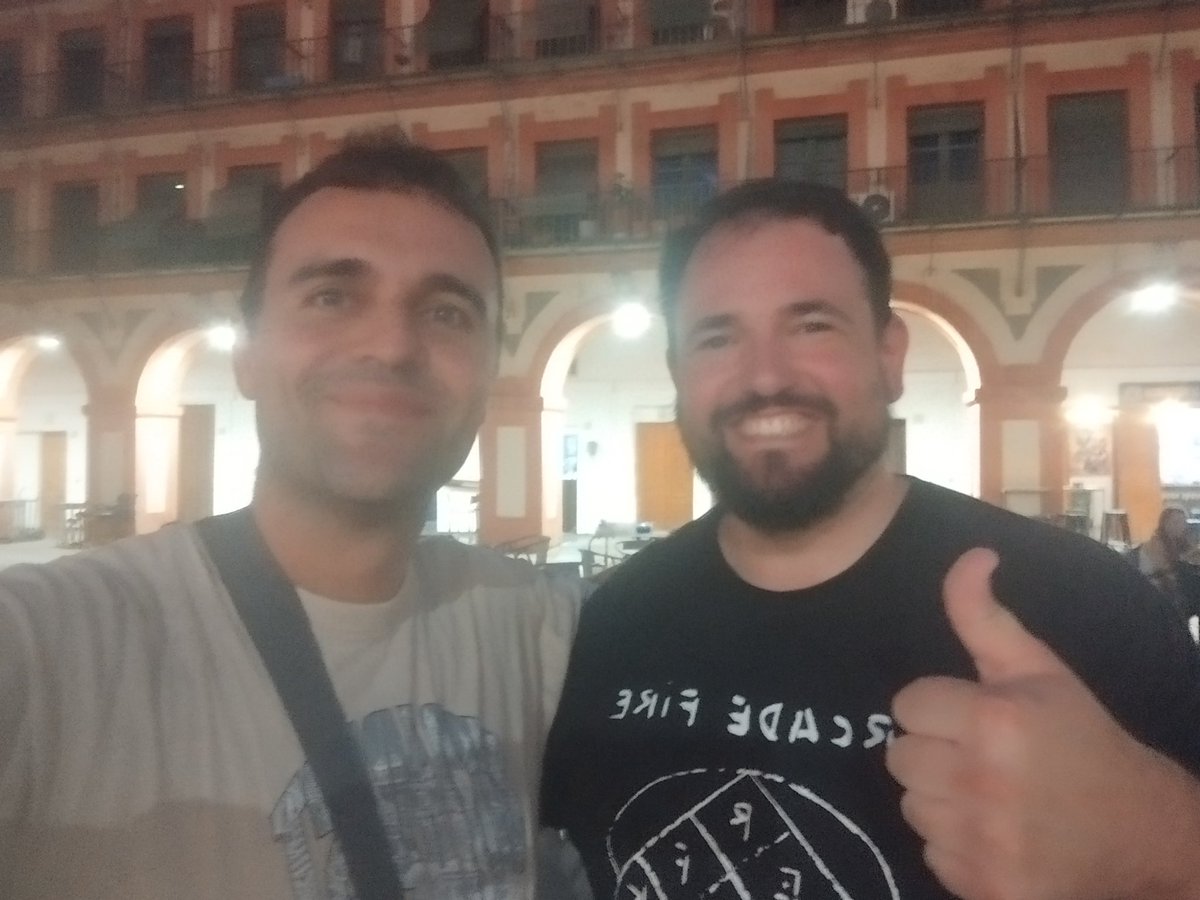 Álvaro Luque (@alvaroluke) on Twitter photo Estupendo encuentro sorpresa con el crack cordobés de los concursos <a href="/johnpardolta/">Ángel Mata</a>. Un fenómeno del que aprender. Estupendo encuentro sorpresa con el crack cordobés de los concursos <a href="/johnpardolta/">Ángel Mata</a>. Un fenómeno del que aprender.