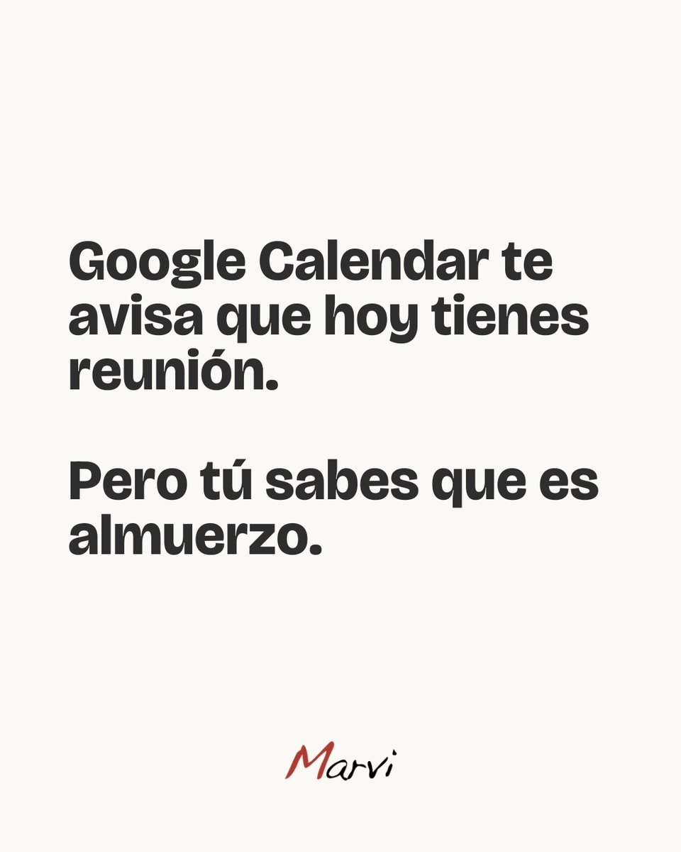 Aquí las reuniones son con bravas en el centro, bocata en la mano y cremaet al final.

Google le llama “evento”, tú le llamas “esmorzaret”. Y sí, aquí siempre se llega puntual.

#AlmuerzoPrimero #EsmorzaretMood #ReunionesQueMolan