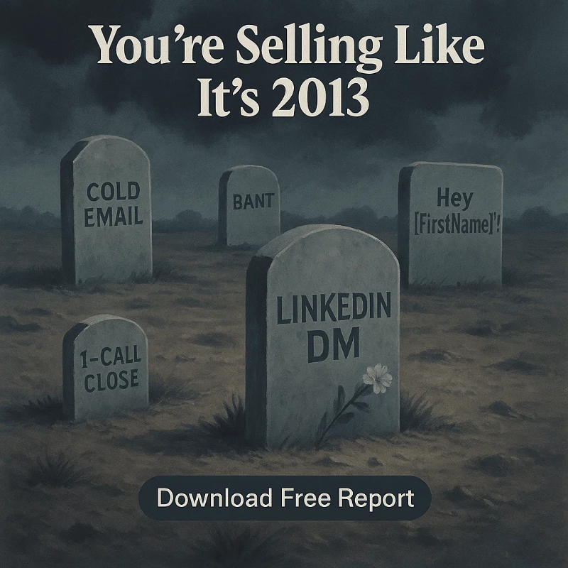 ropewrites's tweet photo. Cold outreach doesn't work anymore.

You know it. Your CRO knows it. Your kids know it.

Click to download the 70-page free report "5 AI Ways To Book 100+ Demos Monthly"