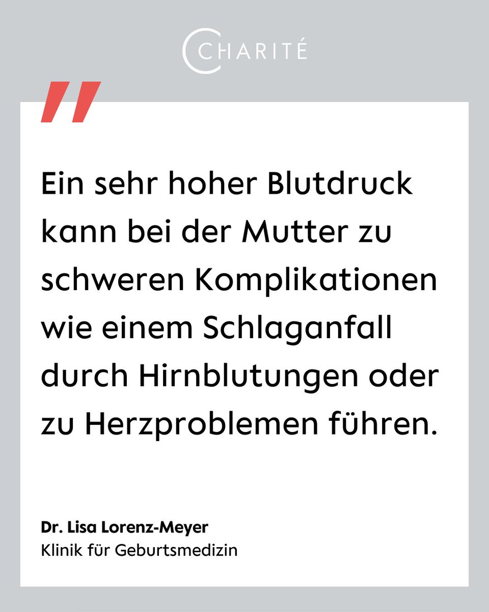 #Schwangerschaftsbluthochdruck: Was sind typische Symptome &amp; was hilft? Antworten gibt Dr. Lisa Lorenz-Meyer in einer neuen #Podcast-Folge von "Geburt in der Charité" 🎧 charite.de/die_charite/th… #charitéberlin #geburtindercharité #präeklampsie