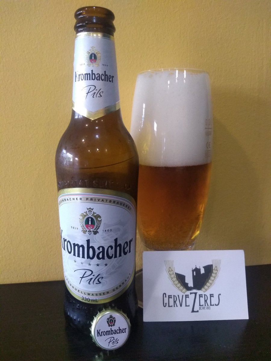 CerveZeres (@cervezeres) on Twitter photo #BuenosDias 🌞 CerveZer@s. De <a href="/krombacher/">Krombacher</a> ALEMANIA 🇩🇪 su #cerveza 🍺 KROMBACHER #pils 4.8% #aroma a #cereal #Levadura #pan y #flores #sabor #cremoso y #refrescante con #notas #Picantes #amargas y #Herbales #prost 🍻 #salud 🍻 Buen #miercoles para tod@s desde <a href="/CerveZeres/">CerveZeres</a> #BuenosDias 🌞 CerveZer@s. De <a href="/krombacher/">Krombacher</a> ALEMANIA 🇩🇪 su #cerveza 🍺 KROMBACHER #pils 4.8% #aroma a #cereal #Levadura #pan y #flores #sabor #cremoso y #refrescante con #notas #Picantes #amargas y #Herbales #prost 🍻 #salud 🍻 Buen #miercoles para tod@s desde <a href="/CerveZeres/">CerveZeres</a>