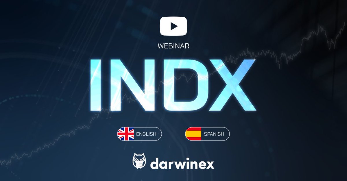 TODAY &amp; TOMORROW on YouTube!  
Explore the ins and outs of the Darwinex Index (INDX) &gt; Learn what it offers investors, what it means for traders and how INDX reflects Darwinex’s core philosophy of aligning interests with traders. Don’t miss it, we’ll be live!
Today, Spanish