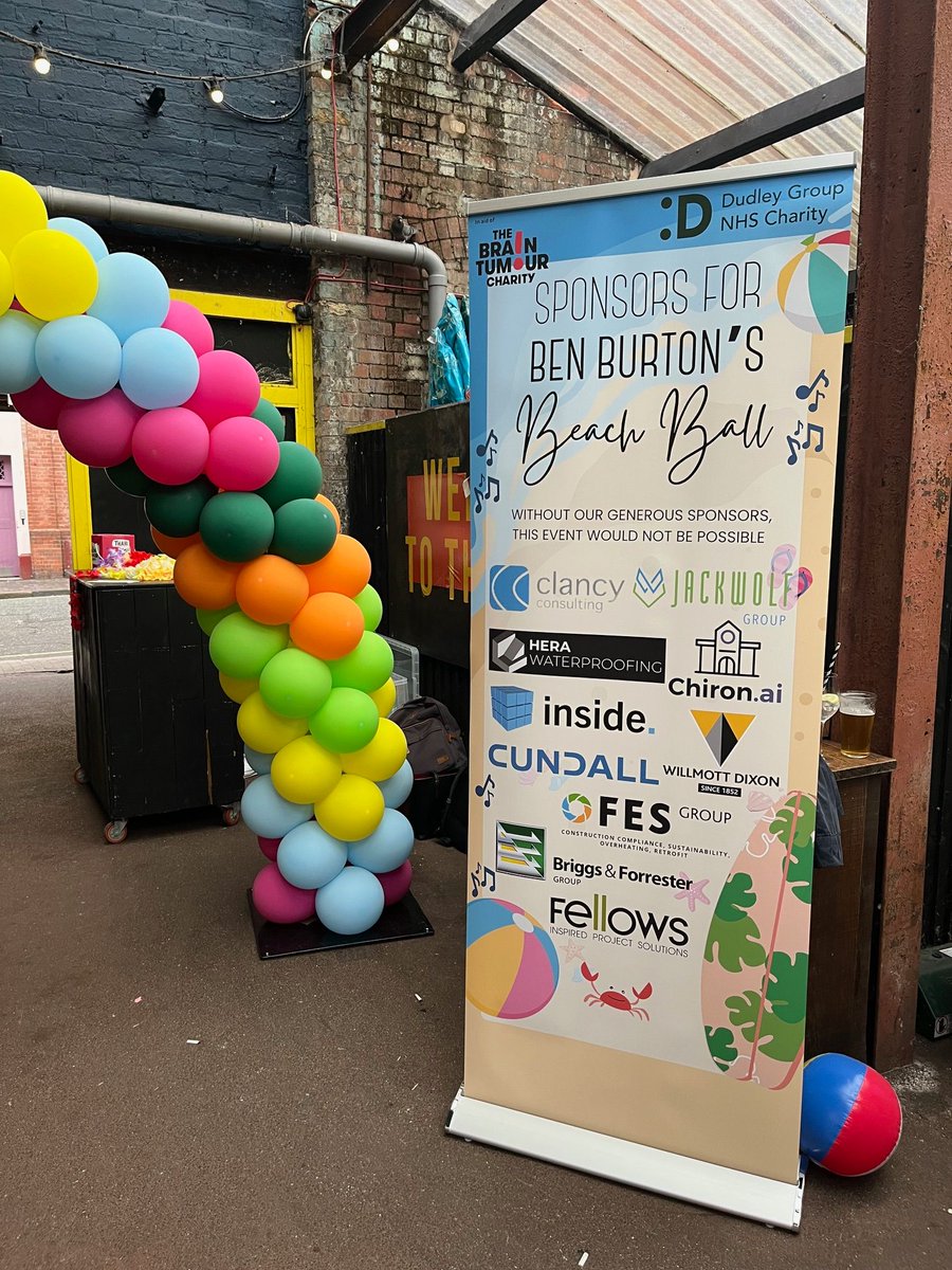 🏖️😎☀️BEN BURTONS BEACH BALL ☀️😎🏖️
Our Midlands Region recently sponsored and attended the Ben Burton Beach Ball in Birmingham,  bringing together construction professionals across different disciplines for a night of live music from The Deconstructed Band.