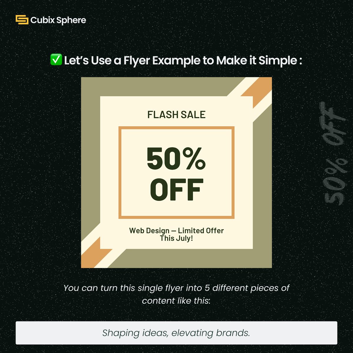 cubixsphere's tweet image. You don’t need more content, you need better strategy. 

A thread for content creators and business owners.

#ContentHack #WorkSmartNotHard #RepurposeLikeAPro #CubixSphereTips