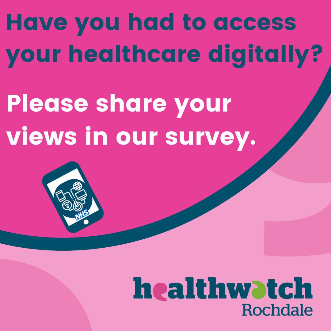 We want to understand any difficulties you might face accessing NHS services using your phone, tablet, or computer.

📱Are you finding it hard to book appointments online

Please take part in the survey and share your experiences!
smartsurvey.co.uk/s/Q2Digital/