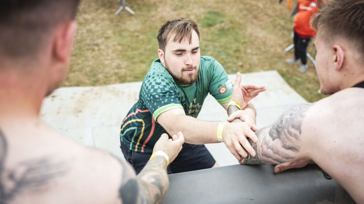 AcctUk's tweet image. Huge thanks to Colour Sergeant Instructor Tyler Holloway of Cheadle Hulme Detachment @gmanacf who took on Tough Mudder last weekend in aid of ACCT UK!
He describes it as the "Best and worst thing I’ve ever done." 🤣
Donate here 👇🏼
armycadets.enthuse.com/pf/si-holloway