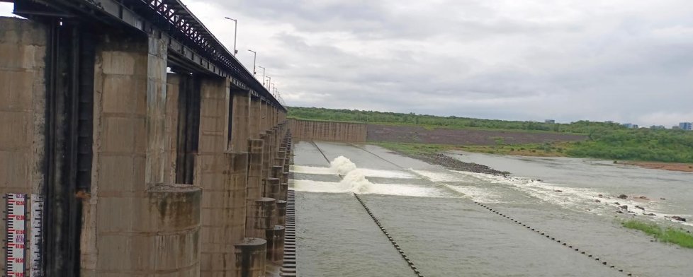 Sant Sarovar dam 100% full; alert issued for villages along Sabarmati riverbank