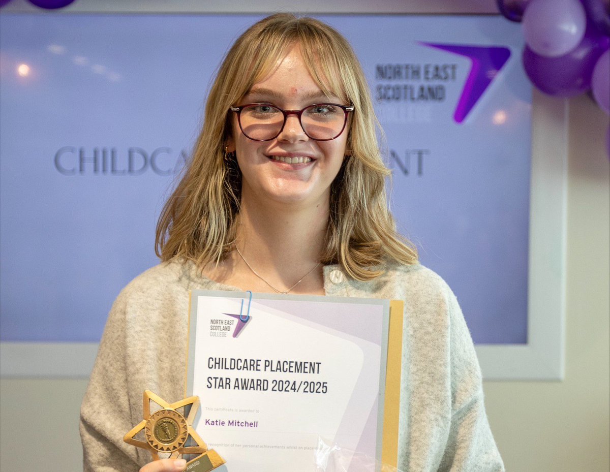 Inspired by her own learning journey, Care student Katie Mitchell is working towards a career in childcare, with a dream of supporting neurodiverse children. 🙌

🌟 Read her full story ➡️ loom.ly/Q0IuZ3s

#GoCelebrate #ChildcareAtNESCol #Neurodiversity #NESCol