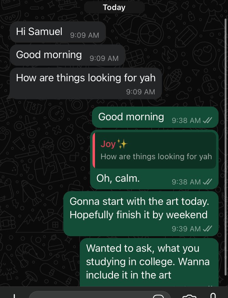 GM GM Guys. 
•
This week lit. Web2😏. By the way, my art is going to Dublin🥺