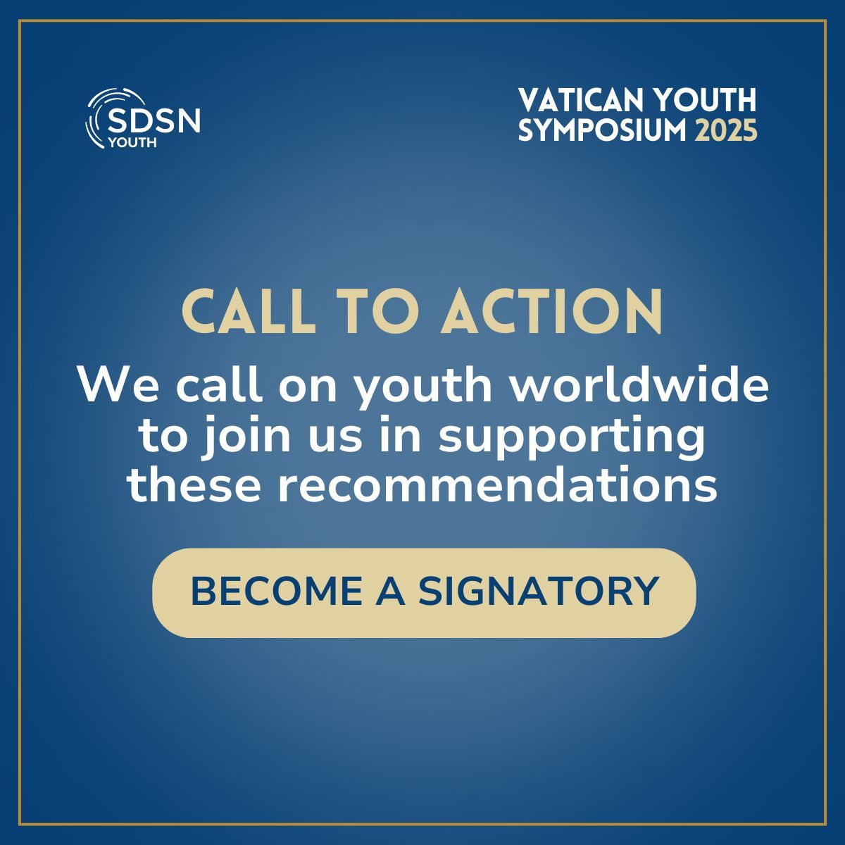 📢 Out now! The VYS 2025 Statement of Recommendations has officially been released.
If you believe youth can lead the way to a better world, add your name and become a signatory to this global call for a just and sustainable future.

➡️ Access it now: buff.ly/OLKb849