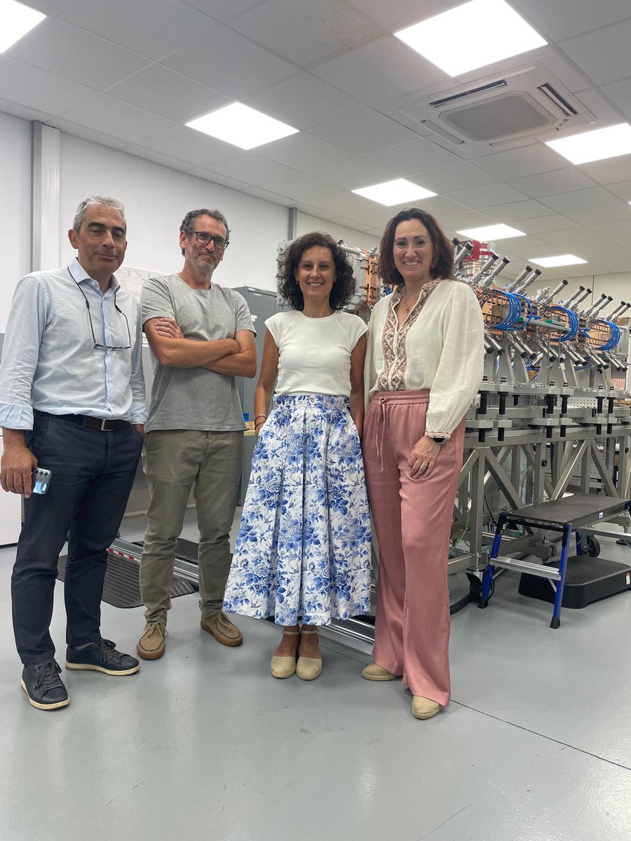 <a href="/BilbaoEss/">ESS Bilbao oficial</a> ha recibido la visita de los coordinadores de la industria de la ciencia de <a href="/tecnalia/">TECNALIA</a>. Este tipo de encuentros fortalecen los lazos de colaboración entre las instituciones de la industria de la ciencia.