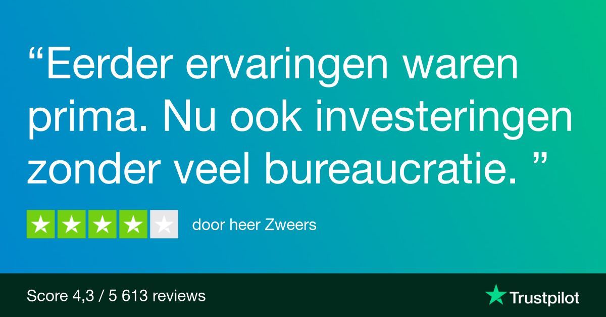 𝐑𝐞𝐯𝐢𝐞𝐰 𝐮𝐢𝐭𝐠𝐞𝐥𝐢𝐜𝐡𝐭!⭐
Geldvoorelkaar.nl wordt op dit moment met een 4,3 uit 5,0 als 'Uitstekend' beoordeeld op Trustpilot. Daar zijn wij best wel trots op. 

#geldvoorelkaar #crowdfunding #review #trustpilot #klanten #feedback