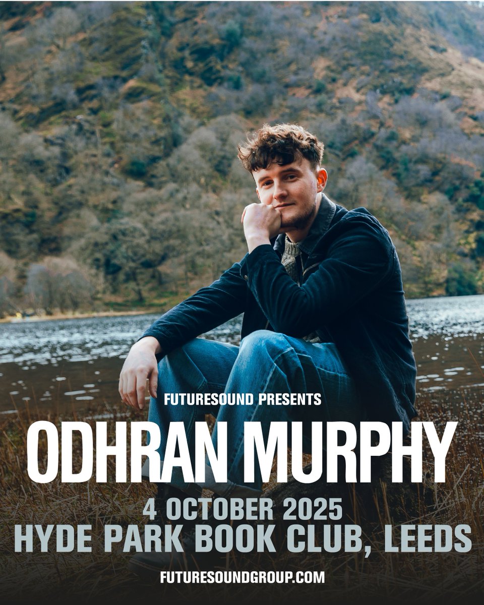 Futuresoundshow's tweet image. Rooted in a Country-Folk sound and layered with charm, rising Irish talent @MusicOdhran brings his forthcoming debut EP 'Stuck in The Middle' to @HPBCLeeds!
For Fans of: Passenger / Kingfishr / Mumford & Sons
Tickets on sale this Friday 10am 👉
futuresound.seetickets.com/event/odhran-m…