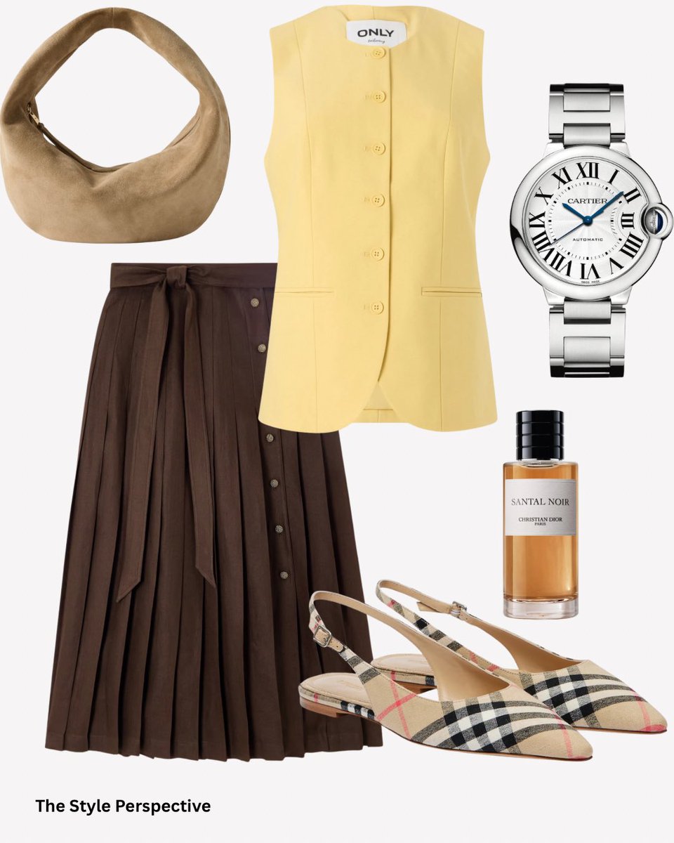 StyleConcierge's tweet photo. A statement vest styled six ways — curated for soft mornings, golden hours, and everything in between. Quiet luxury isn’t about more, it’s about better. Which look speaks to you? 🤍 https://t.co/ZZ6b05KaKA