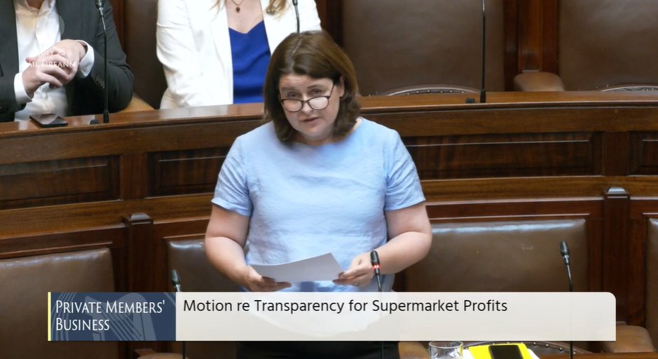 Social Democrats (@socdems) on Twitter photo The cost-of-living crisis is out of control.
And nowhere is that more evident than on supermarket shelves.
The scale and speed of the increases has been dizzying.
In a few short years, the cost for families has increased by €3,000 a year.
<a href="/WhitmoreJen/">Jennifer Whitmore TD</a> The cost-of-living crisis is out of control.
And nowhere is that more evident than on supermarket shelves.
The scale and speed of the increases has been dizzying.
In a few short years, the cost for families has increased by €3,000 a year.
<a href="/WhitmoreJen/">Jennifer Whitmore TD</a>