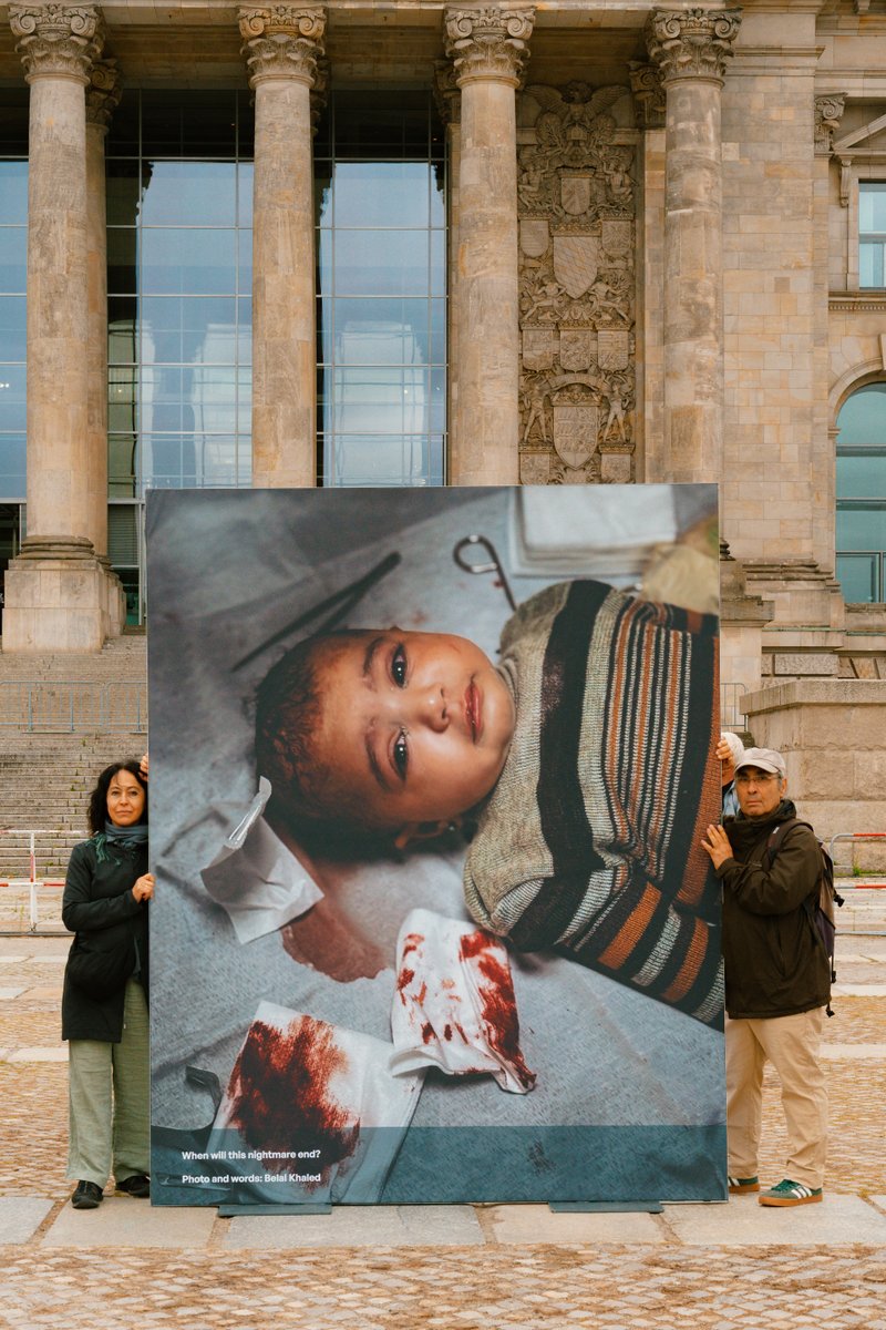Avaaz's tweet image. Können Sie Gaza’s Kindern in die Augen schauen und weiterhin Waffen an Israel liefern @_FriedrichMerz und @AussenMinDE?
Können wir ihr Leiden sehen und Israel trotzdem weiterhin eine wirtschaftliche Sonderbehandlung geben?
Handeln Sie. Für die Kinder Gazas, für das…
