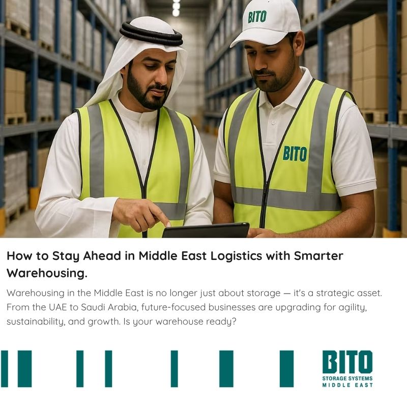 From automation to AI, logistics in the MENA region is transforming fast. Discover how smarter warehousing keeps your business efficient and competitive.

🔗 Read more: bito.com/en-ae/news-kno…

#BITOMiddleEast #SmartStorage #GCCLogistics #WarehouseAutomation