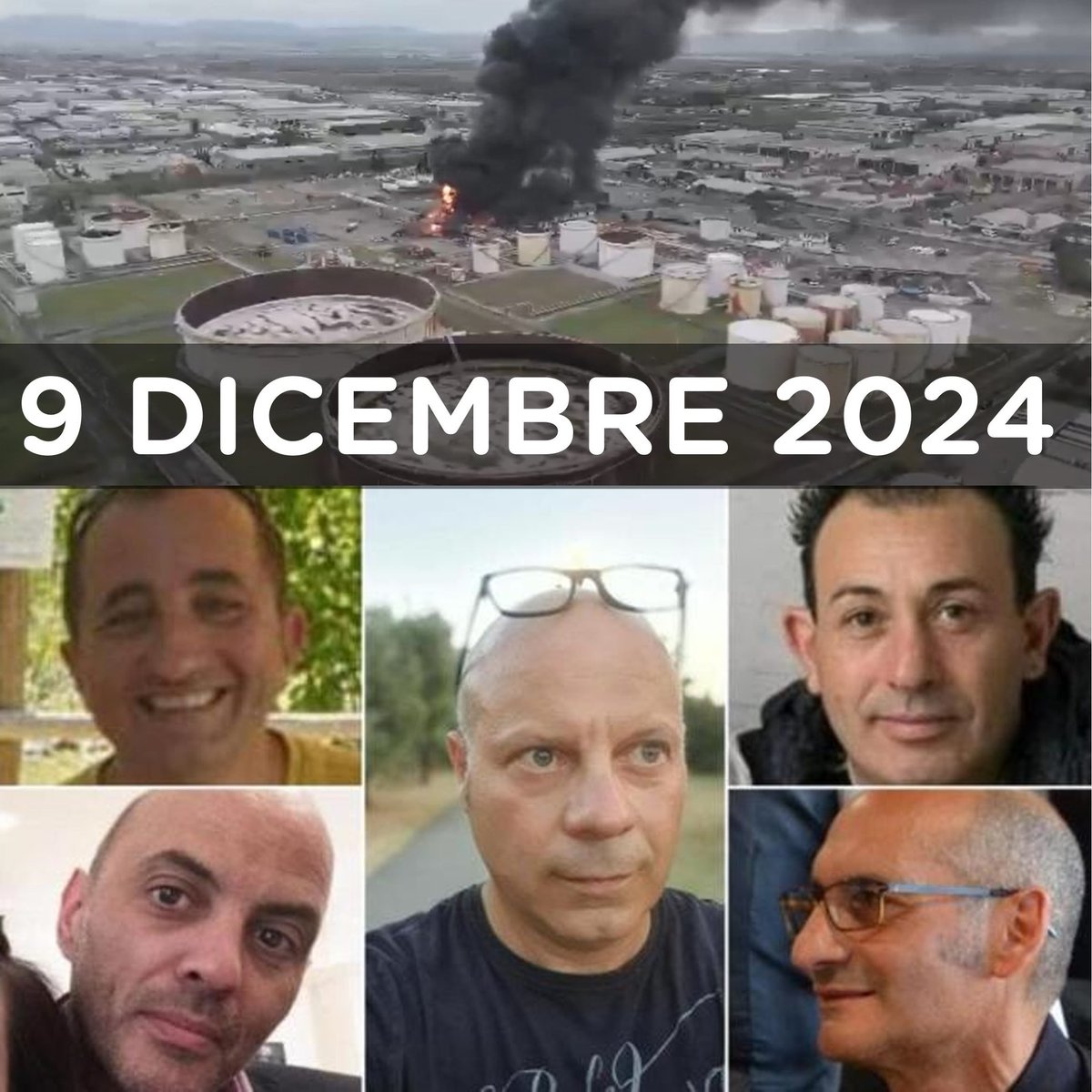 FI_Possibile's tweet image. Lunedì #9dicembre 2024 verso le 10:30 è avvenuta una fortissima esplosione nel deposito #Eni di #Calenzano.

A perdere la vita nell'esplosione, che ha visto anche numerosi feriti, sono stati gli autotrasportatori Carmelo Corso e Vincenzo Martinelli, residenti a Prato, Davide