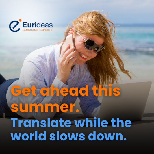 Smart teams translate in summer🌞

While others slow down, prep for your Q3-Q4 success:
🌍 Localise your site
🕓 Avoid last-minute rush
💼 60+ languages, certified experts

Ready to launch strong this autumn? 📩 #SummerTranslation #GetAhead