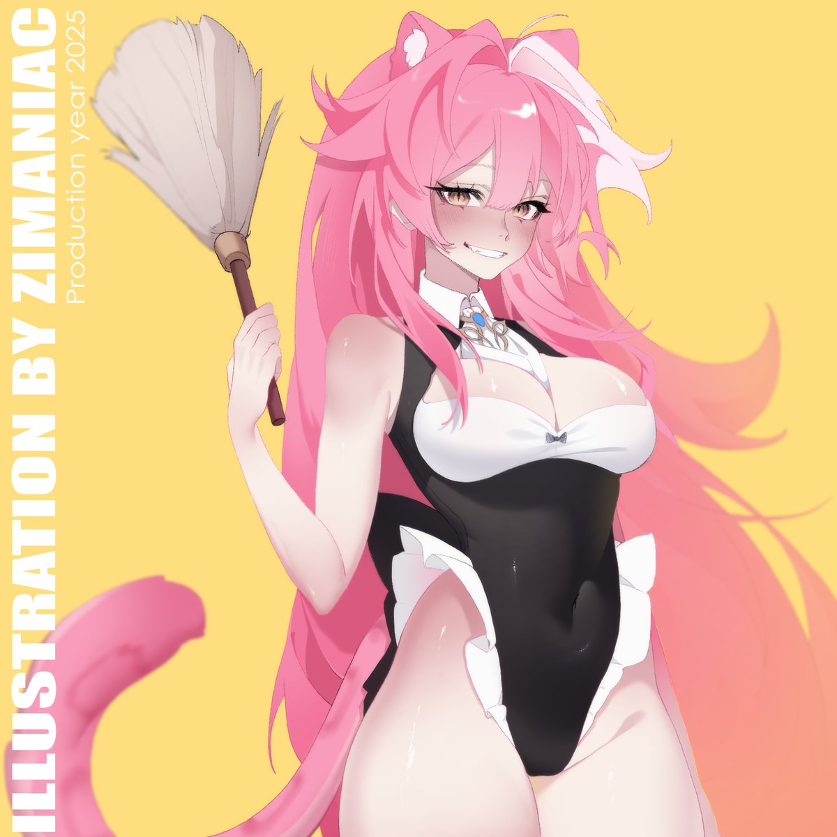 zimaniac_'s tweet image. Panthera maid?! hehe
Fan art for @raorapanthera ๐
#RaorArt #zimaniac #art #HololiveEN