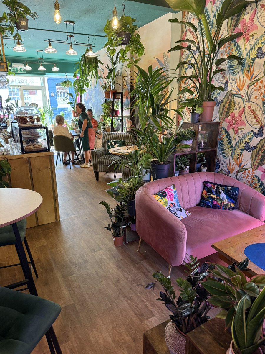 GDWrightWrites's tweet image. Absolutely love Foliage in Broadstairs… the perfect place to get edits done!