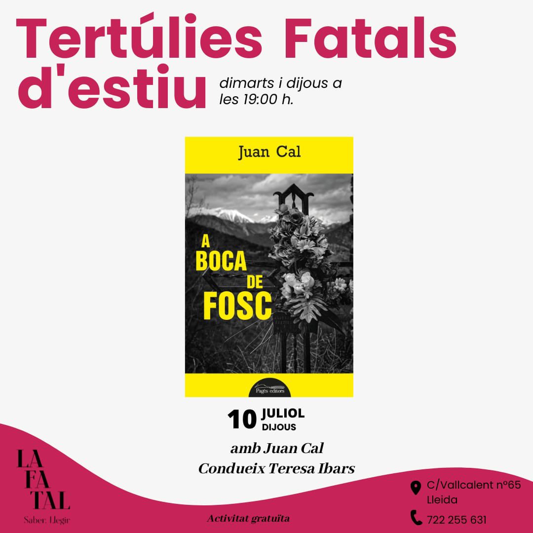 LaFatal_'s tweet image. Aquest dijous!