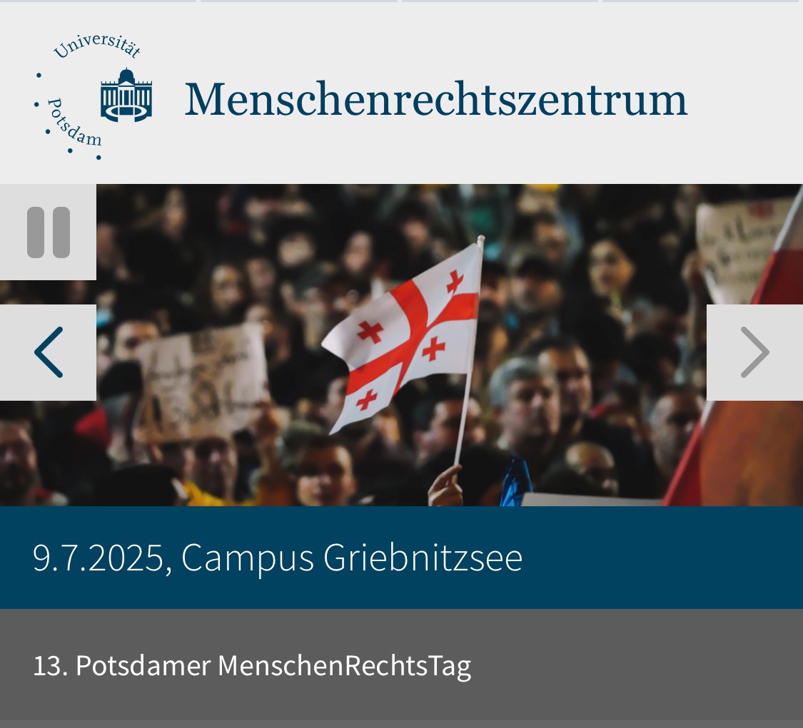 Heute auf dem Camus Griebnitzsee der <a href="/unipotsdam/">Universität Potsdam</a>:
uni-potsdam.de/de/mrz/veranst…