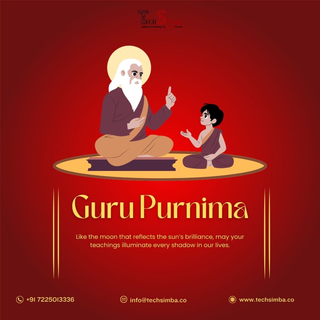 TechSimba's tweet image. 🌕 Happy Guru Purnima 🙏
On this sacred day, we honour the light of knowledge, wisdom, and guidance.
Let’s express gratitude to all the mentors who inspire us to grow every day.
#GuruPurnima #Gratitude #ThankYouGuru #WisdomAndGuidance #SpiritualGrowth #GuruKripa #GuruPurnima2025