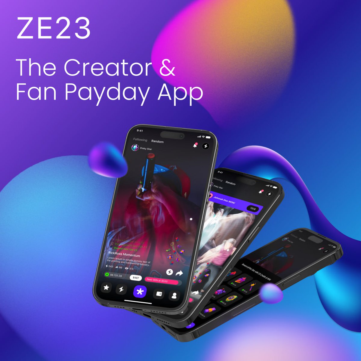 Creators deserve more than vibes.
They deserve revenue.

⚡ZE23 presents the next evolution of social networks:
– Familiar interface, real payouts
– #AI that tracks engagement
– #Blockchain that locks in rewards

$Z3 is here to change the game.

#Creators #Fans #earnrewards