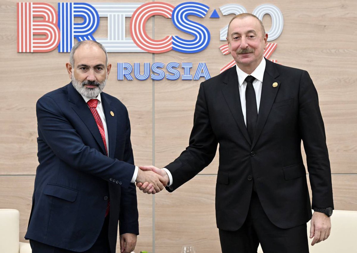 JUST IN: Tomorrow, President Ilham Aliyev and Prime Minister Nikol Pashinyan will hold a bilateral meeting in Abu Dhabi within the framework of the Armenia–Azerbaijan peace process