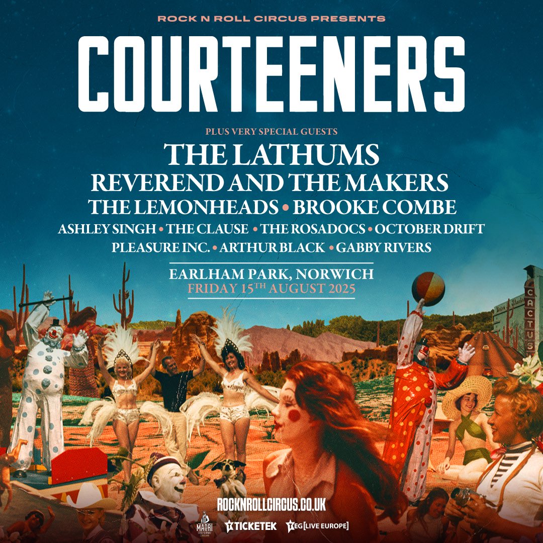 TheLathums's tweet image. Join us for this reet day out!!! Tickets can be purchased at: bit.ly/RNRC25tickets