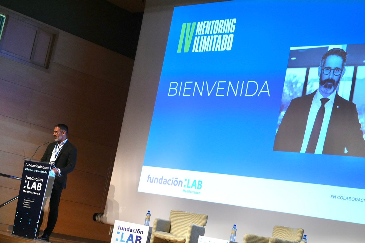 Fundación LAB Mediterráneo (@fundacionlab) on Twitter photo ¡Empieza la IV edición del #MentoringIlimitado!
<a href="/hdominguis/">Hector Dominguis</a> , presidente de Fundación LAB da la bienvenida a este encuentro recordando la visión y misión de Fundación LAB.
<a href="/ASECAM1/">ASECAM</a> / <a href="/AjuntSagunt/">Ajuntament de Sagunt</a> ¡Empieza la IV edición del #MentoringIlimitado!
<a href="/hdominguis/">Hector Dominguis</a> , presidente de Fundación LAB da la bienvenida a este encuentro recordando la visión y misión de Fundación LAB.
<a href="/ASECAM1/">ASECAM</a> / <a href="/AjuntSagunt/">Ajuntament de Sagunt</a>