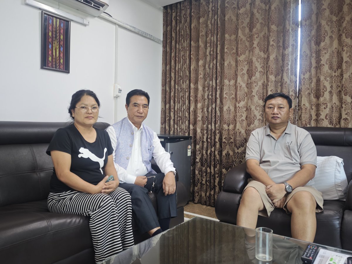 Chief Minister Pu <a href="/Lal_Duhoma/">Lalduhoma</a> chuan vawiin khan Mizoram House, New Delhi-ah Pu Lalrinsanga Ralte, Serlui bialtu MLA, damlohna avanga inenkawl mek chu a kan a, a dam thuai theih nan duhsakna a hlan.