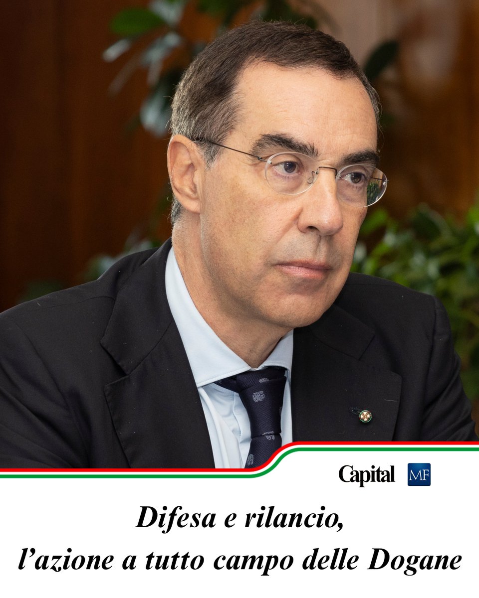 Agenzia Dogane e Monopoli-ADM (@admgov) on Twitter photo Il Direttore #ADMGov, Roberto Alesse, ha rilasciato unāintervista a Capital, mensile di <a href="/MilanoFinanza/">MilanoFinanza</a>
Al centro il ruolo strategico di ADM nel commercio internazionale, la tutela del #MadeInItaly, lāimpiego dellāintelligenza artificiale e la riorganizzazione dellāAgenzia. Il Direttore #ADMGov, Roberto Alesse, ha rilasciato unāintervista a Capital, mensile di <a href="/MilanoFinanza/">MilanoFinanza</a>
Al centro il ruolo strategico di ADM nel commercio internazionale, la tutela del #MadeInItaly, lāimpiego dellāintelligenza artificiale e la riorganizzazione dellāAgenzia.