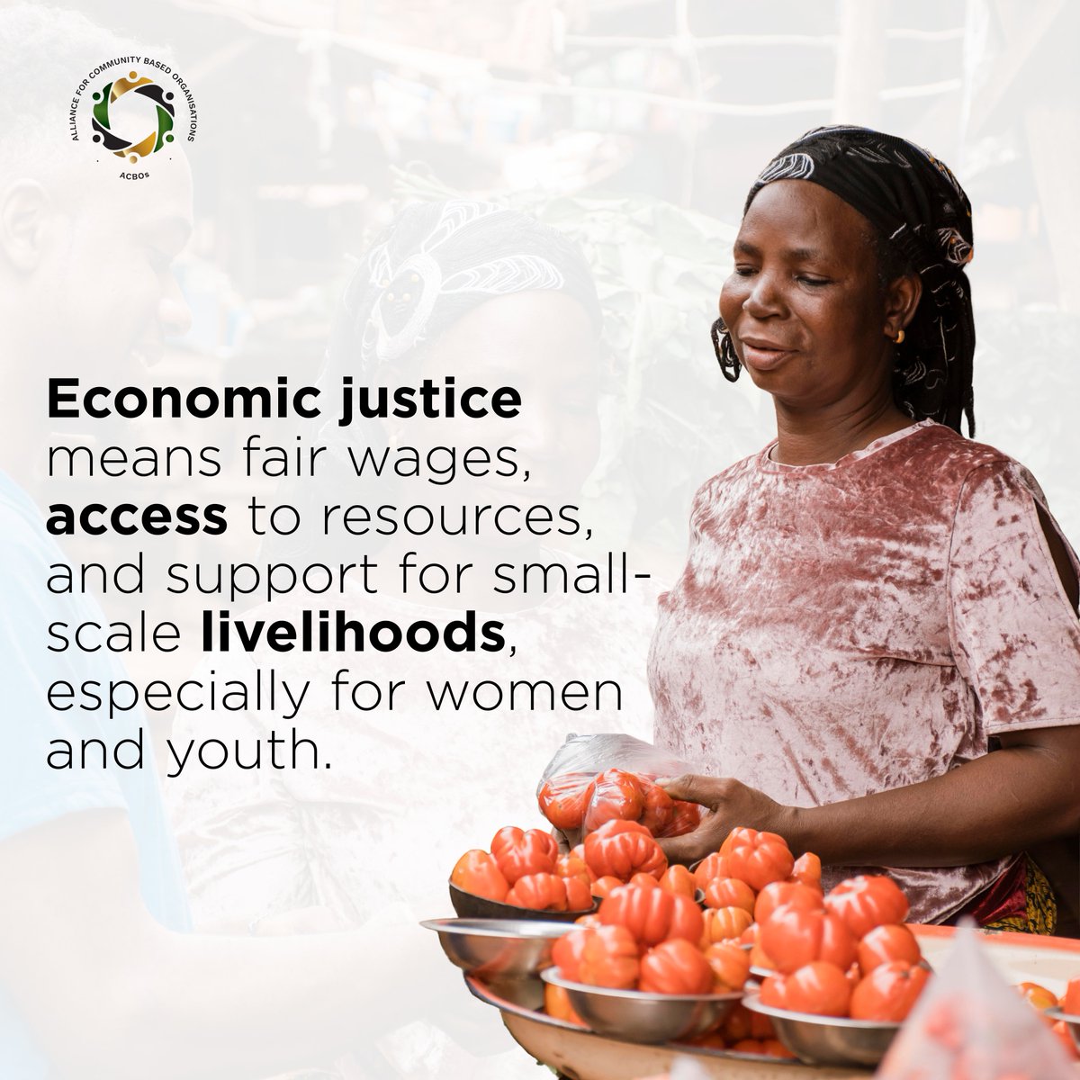 Until communities can own land, earn a fair income for their labor, equality will remain out of reach for many. True economic justice means creating systems that support dignity, opportunity, and security for all, especially for those historically excluded.
 #EconomicJustice