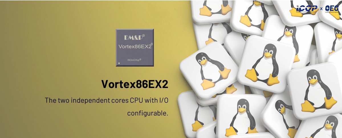 🚀Simplifying the efficiency of #Vortex86EX2 CPU users
Now Fully Supports:
#Yocto 3.0 / 4.0 / 5.0, #Buildroot, #Ubuntu 18.04.5, #Debian 12
 Key features:
✔️ Dual BIOS/OS support
✔️ Wide temperature range (-40~+85°C)
✔️ Flexible I/O integration
📥 : icop.com.tw/news/1251