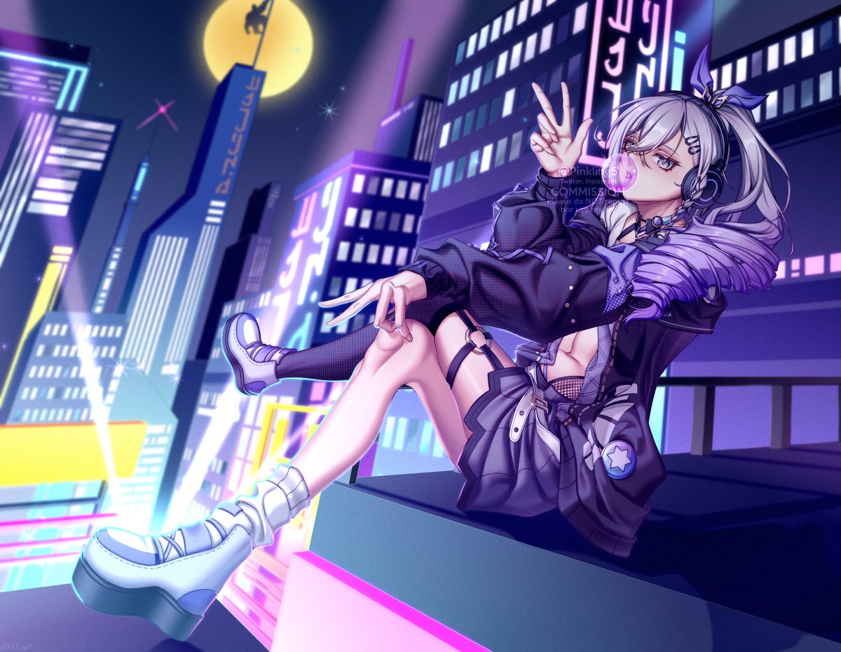 Pinkling5's tweet image. SilverWolf commission✨
#HSRFanart #hsr #SilverWolf #StarRail