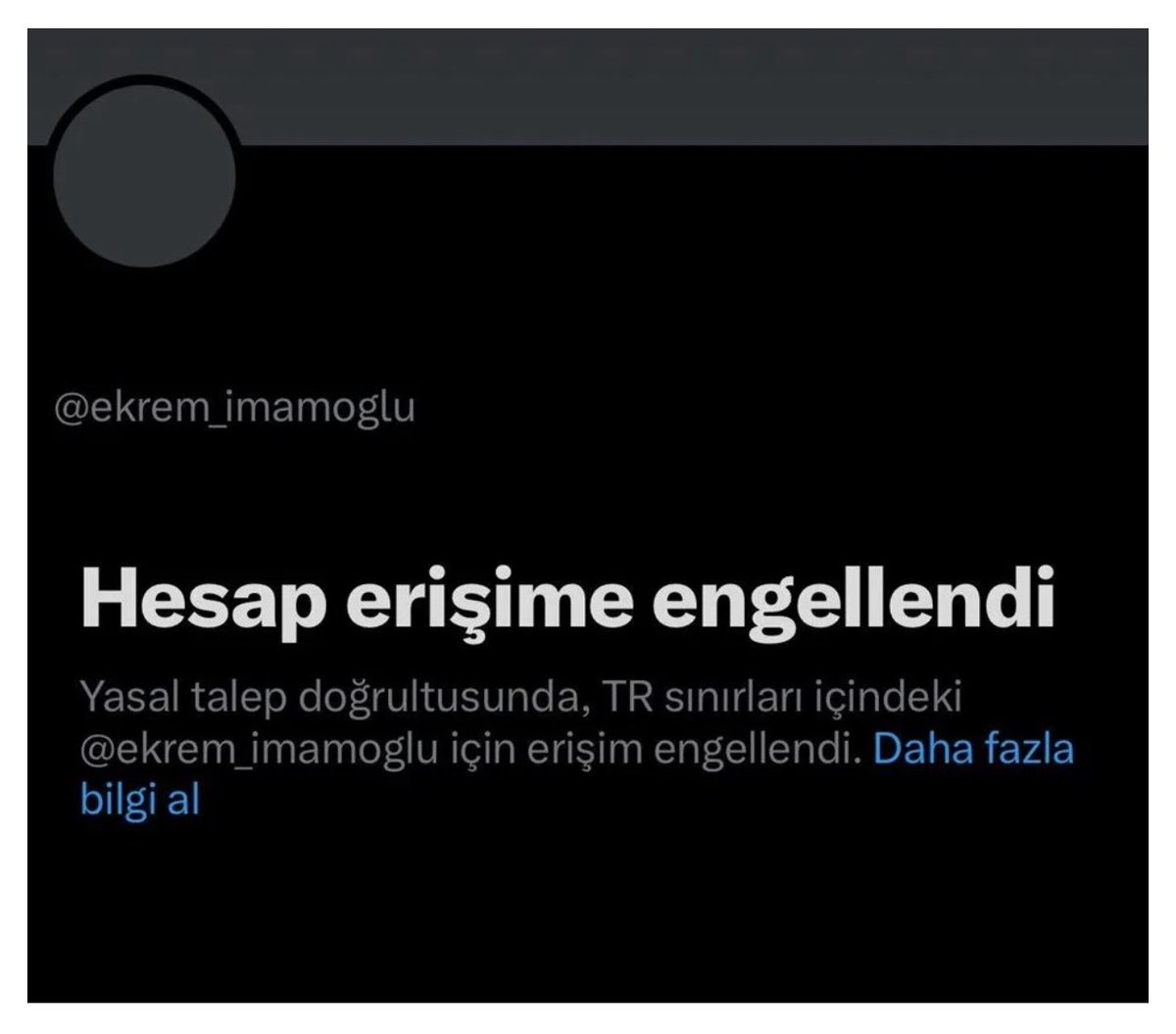 İfade özgürlüğünde son durum bu.