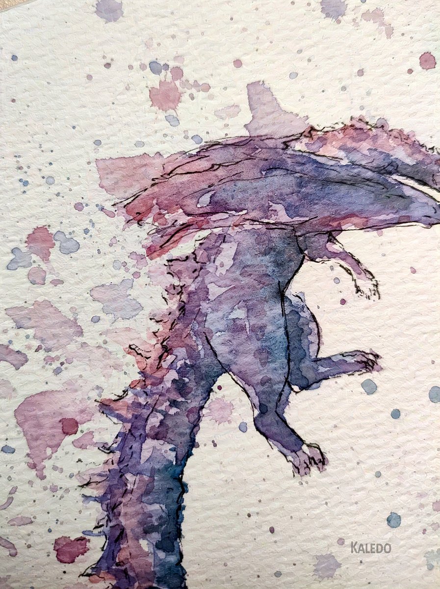 kaledo69's tweet image. Dragon from Impossible Minecraft series
#impossibleminecraft #watercolors #minecraft