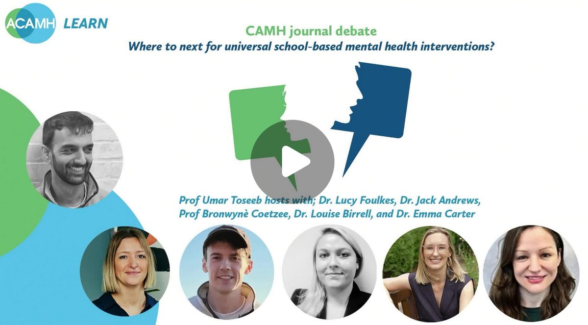Association for Child & Adolescent Mental Health (@acamh) on Twitter photo New Enews - Addressing the #mentalhealth of children with chronic illnesses - New <a href="/ACAMHLearn/">ACAMH Learn</a> vid from <a href="/drdebs2110/">Professor Deborah Christie She/her</a>
From Research to Impact - Mind the Kids pod with <a href="/ClaraGFaria1/">Clara Faria</a> & <a href="/gsalumjr/">Giovanni Salum</a>
Plus new blogs on Trans Youth & Autism Screening
mailchi.mp/acamh.org.uk/d… New Enews - Addressing the #mentalhealth of children with chronic illnesses - New <a href="/ACAMHLearn/">ACAMH Learn</a> vid from <a href="/drdebs2110/">Professor Deborah Christie She/her</a>
From Research to Impact - Mind the Kids pod with <a href="/ClaraGFaria1/">Clara Faria</a> & <a href="/gsalumjr/">Giovanni Salum</a>
Plus new blogs on Trans Youth & Autism Screening
mailchi.mp/acamh.org.uk/d…