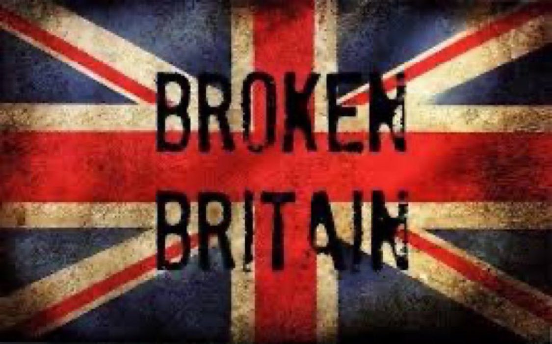 Britain is broken. You can feel the decline everywhere, except in the deep pockets of the greedy corporations who have been allowed to plunder the assets of Britain. 

We are an island full of natural resources &amp; with a temperate climate. We should have energy security, vibrant