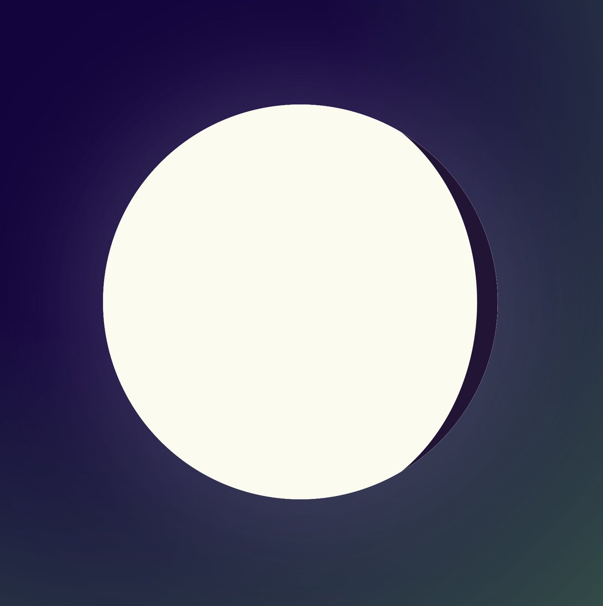 Takens Theorem (@takenstheorem) on Twitter photo .<a href="/miragenesi/">miragenesi</a>'s "Moon in Motion" (2021) on Ethereum is fully on chain, computed by contract drawing from timestamp data to dynamically render phases of the moon. .<a href="/miragenesi/">miragenesi</a>'s "Moon in Motion" (2021) on Ethereum is fully on chain, computed by contract drawing from timestamp data to dynamically render phases of the moon.