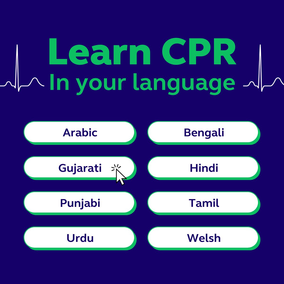 Language shouldn’t be a barrier to learning CPR, yet it continues to contribute to inequalities in resuscitation. 

That’s why we offer translated resources so more people can access lifesaving education. Learn CPR your way 👉 resus.org.uk/public-resourc…