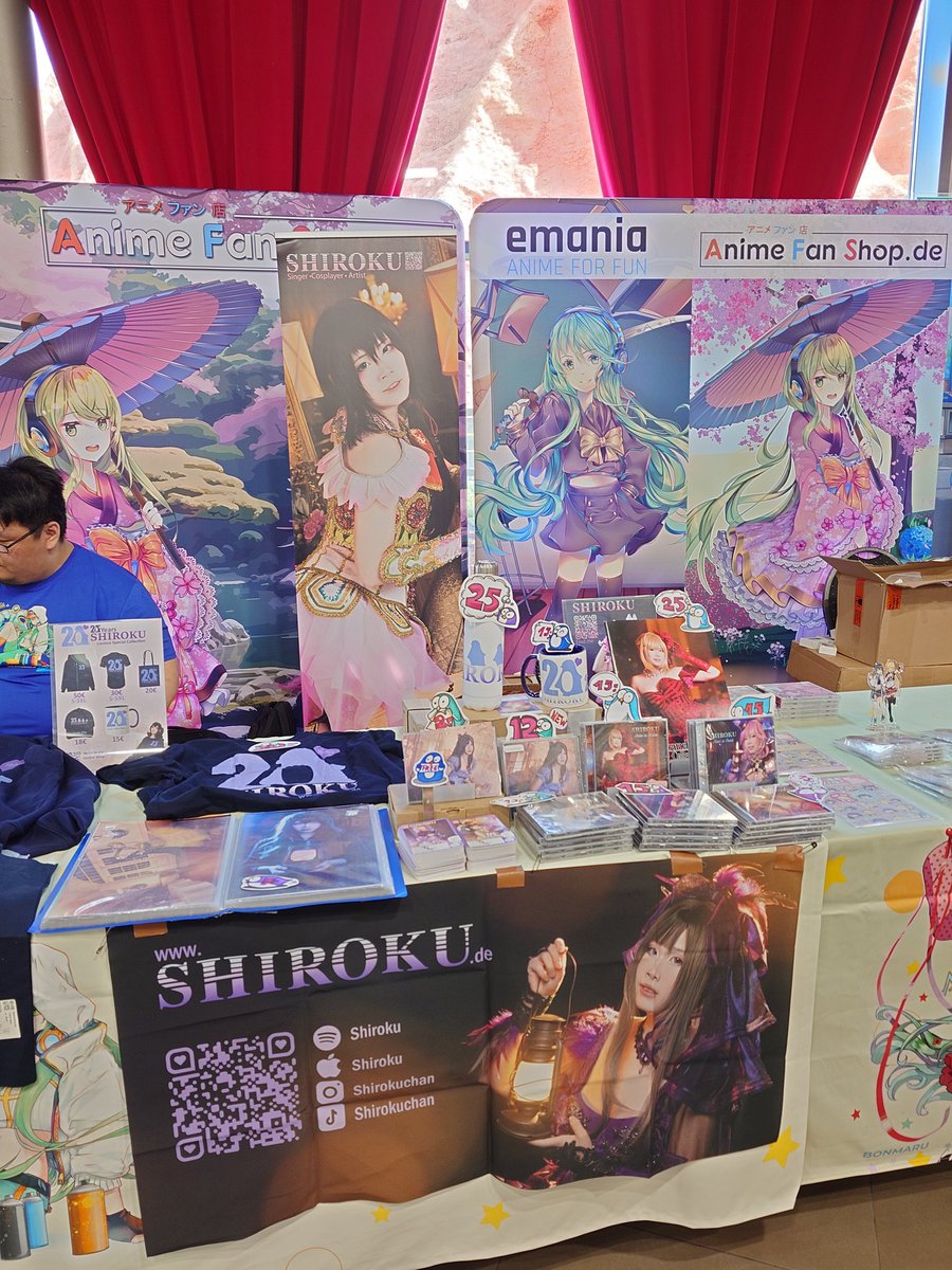 To everyone who didn't got 20years Shiroku Merch at <a href="/AnimeMesse/">Anime Messe Babelsberg</a> . 
I decided to order another batch for events. But this will be the last batch of the limited merch. 
You can still order it directly from the company at my website: 
shiroku.de/collections/me…

Thank you so much❤️